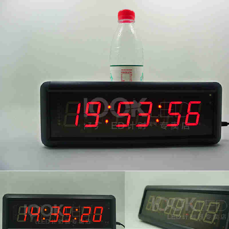นาฬิกา LED จับเวลาแบบนับถอยหลังสำหรับเล่นกีฬา, ปุ่มตั้งเวลานับถอยหลัง