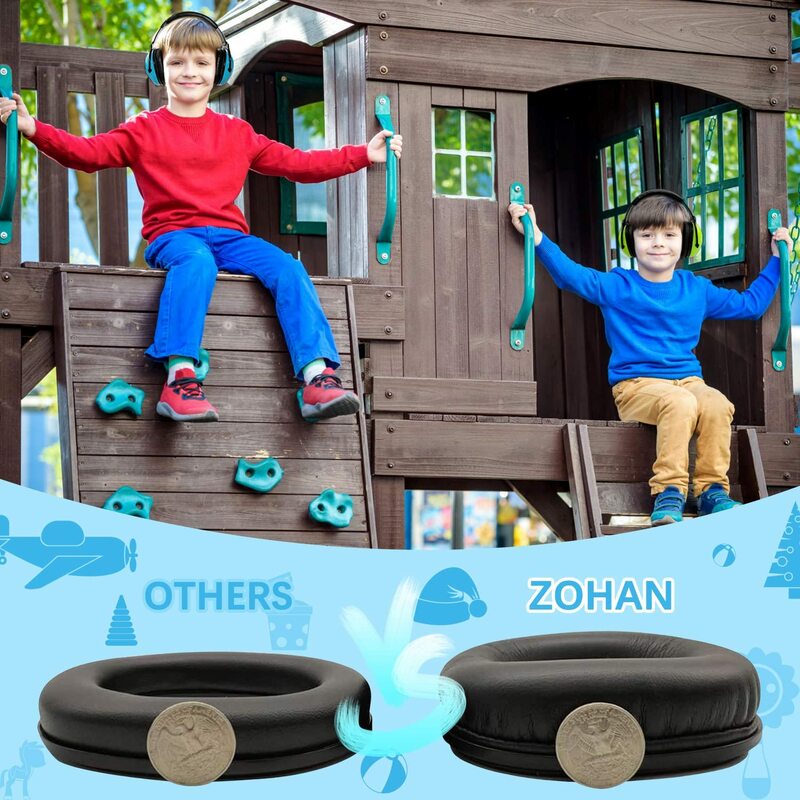 ZOHAN เด็กป้องกัน Passive Earmuffs ความปลอดภัย Earnmuff ชุดหูฟังลดเสียงรบกวน DIY Defenders หูสำหรับออทิสติกเด็ก