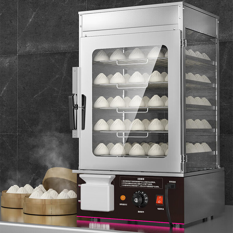 2023 Commercial Countertop Large Capacity Steamed Bread Machine, Steamed Bread Machine, Steamer, Steamer, Oven Electric Grills