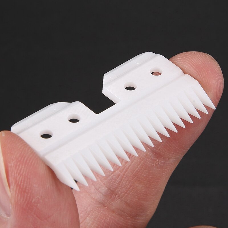50Pcs/Lot Replaceable Ceramic 18 Teeth Pet Ceramic Clipper Cutting Blade For Oster A5 Series