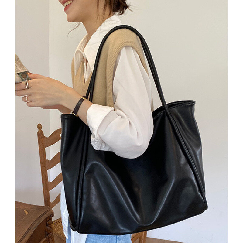 Uniwersalne torebki pod pachami z jednej nowa torba na ramię o dużej pojemności dla kobiet wysokiej jakości Messenger luksusowy Crossbody Y2k