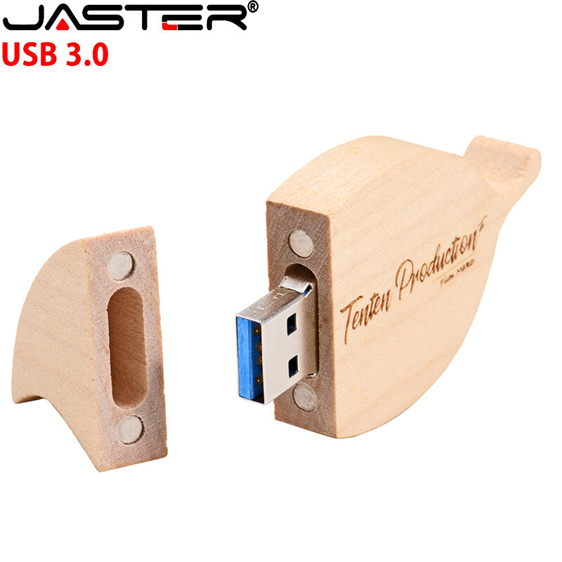 USB 3.0 флеш-накопители 3,0 Гб с бесплатным логотипом, высокоскоростной флеш-накопитель, 64 ГБ, 32 ГБ, 16 ГБ, деревянный лист, карта памяти 8 ГБ, 4 Гб, креативный подарок, U-диск