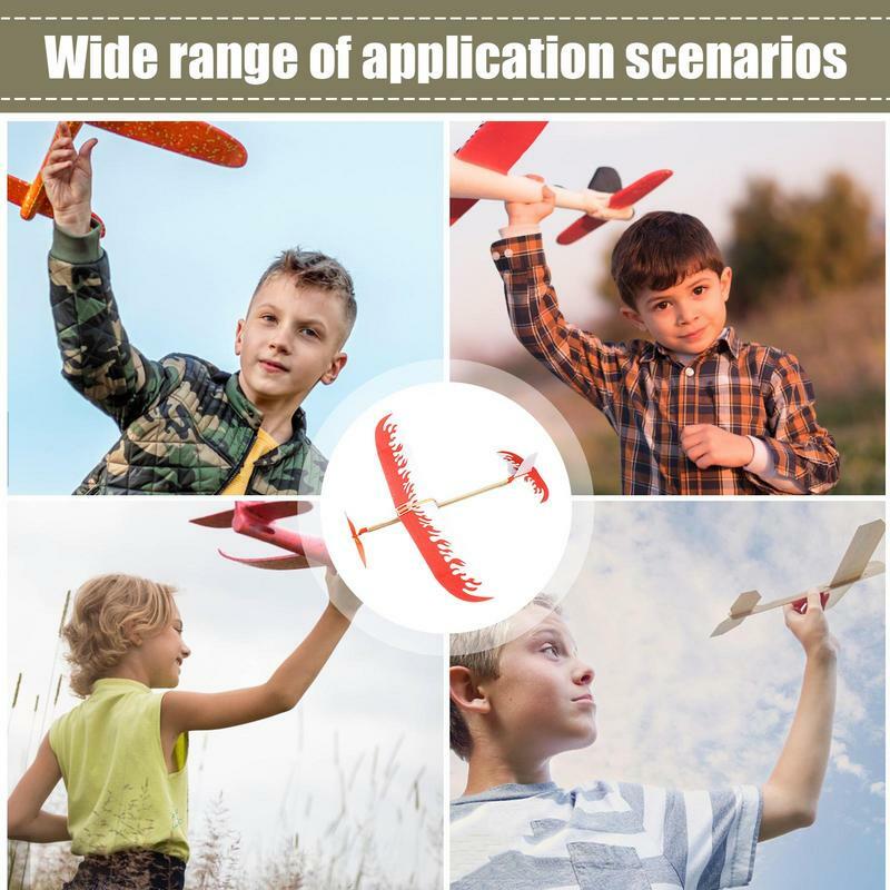 子供の研究のための輪ゴム付き飛行機モデルのおもちゃ,飛行機のキット,創造的な手作りのスポーツリストバンド