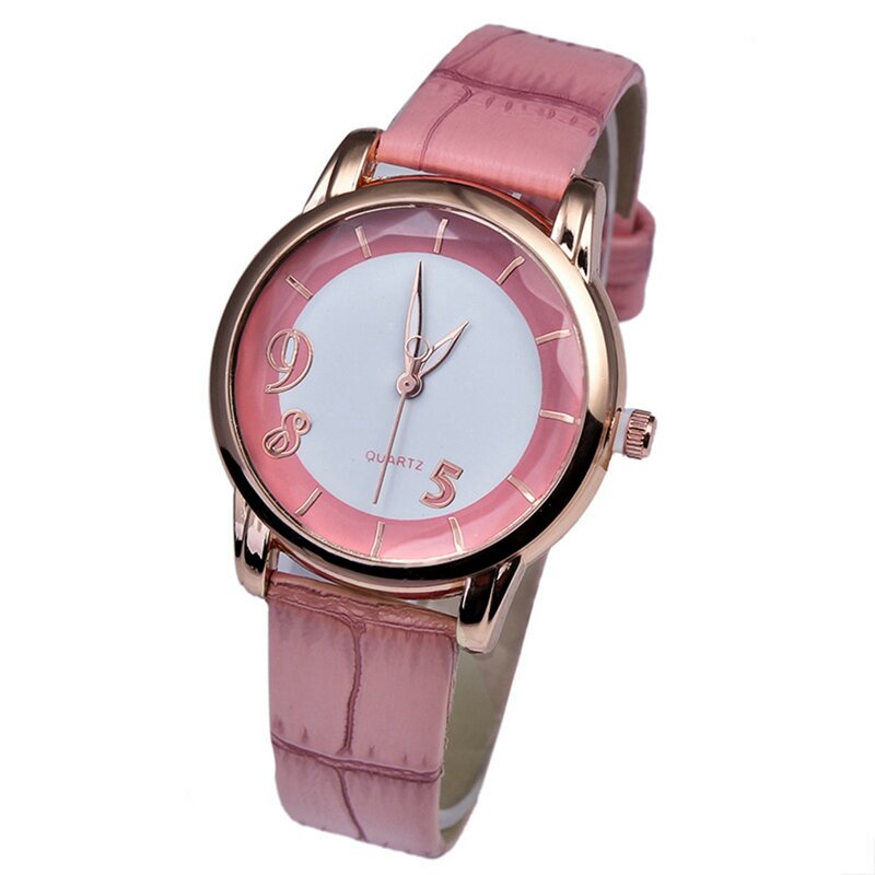 Jam tangan wanita Quartz mewah halus jam tangan kuarsa jam tangan wanita Quartz akurat jam tangan wanita Sumptuous Oval Watch
