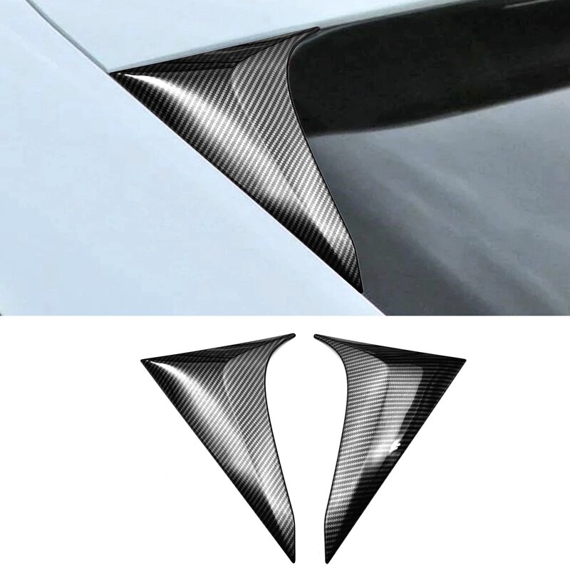Автомобильный задний спойлер, боковое крыло, отделка крышки для Honda HRV HR-V Vezel 2021 2022, углеродное волокно