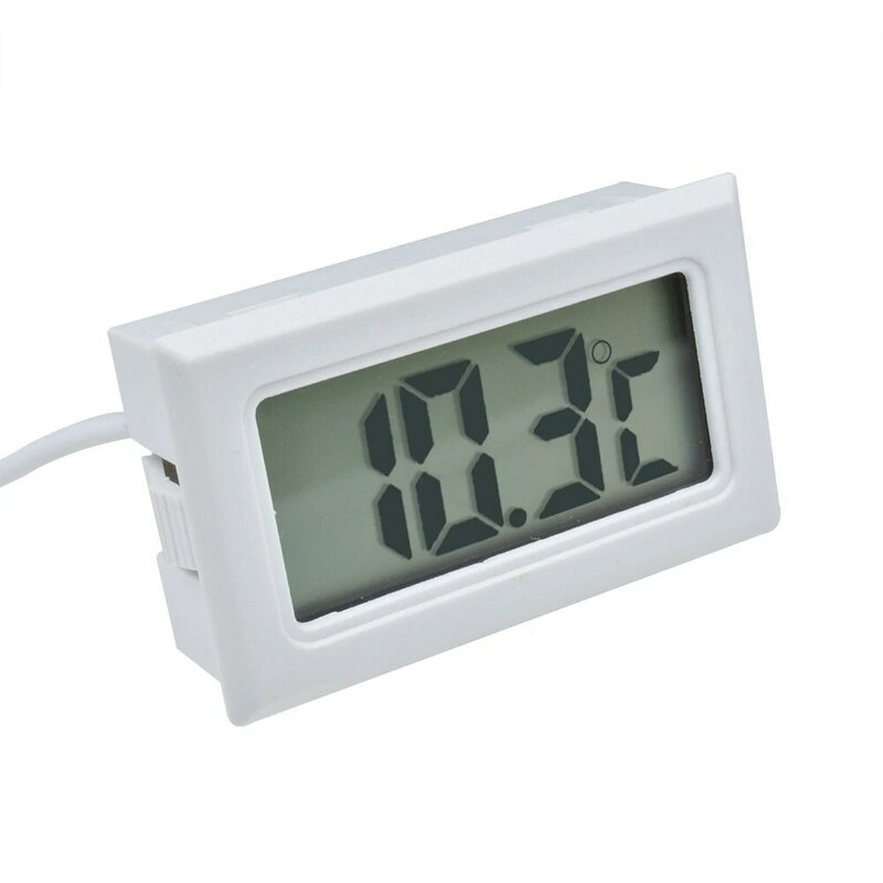 FY-10 termometer Digital LCD akuarium, penguji temperatur mandi air mobil, Monitor Sensor suhu tanam 1M 3M 5M