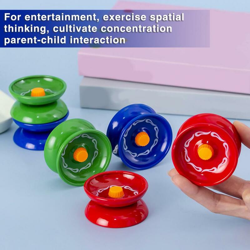 Yoyo juguete de truco colorido para niños principiantes, bola profesional con cuerda automática, juguete giratorio de reflejo, regalo para niños