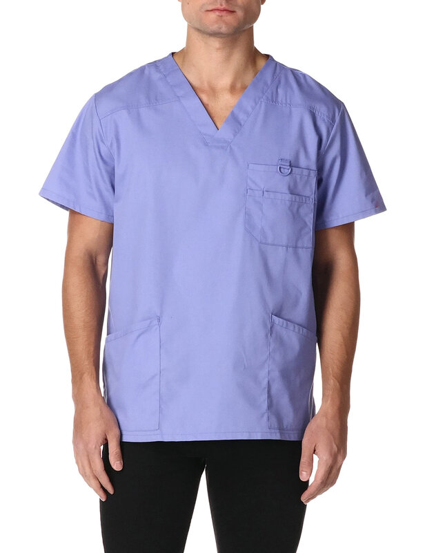 Wholesale Fashionable Hospital Staff Workwear Men's Scrubs Uniforms Sets Scrubs Hospital Nursing Uniform Clinic