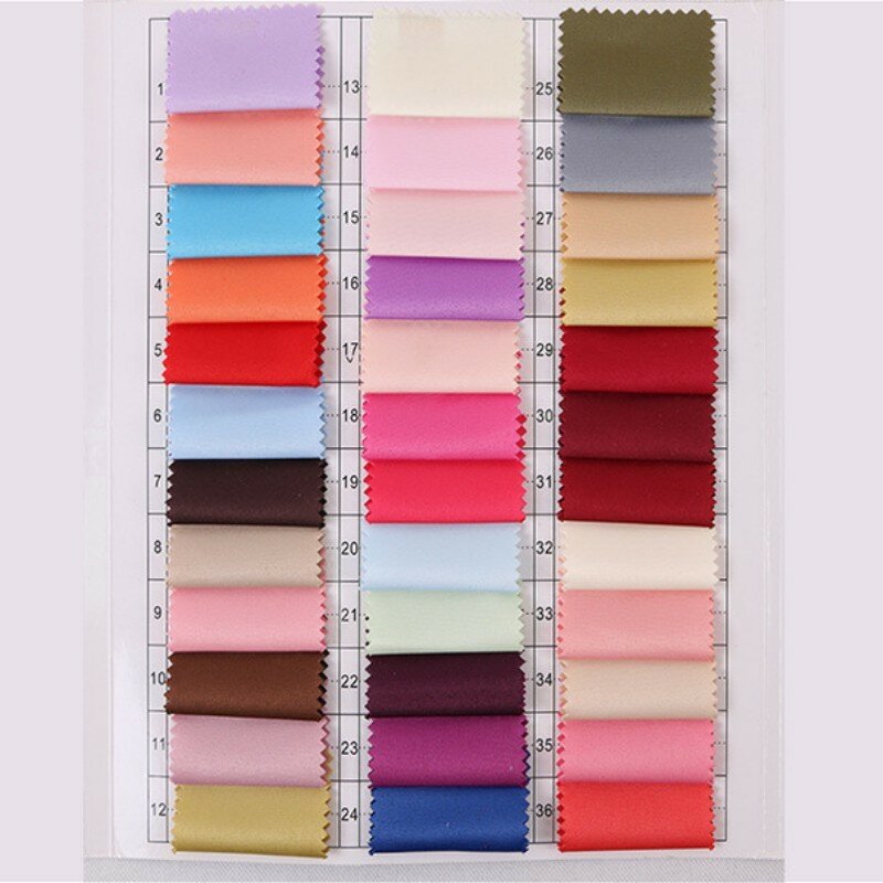 Accessoire de Photographie en Satin Lisse, Calandre Solide, Multicolore, 1x1.5m, Tissu de Robe de Mariée de Haute Qualité
