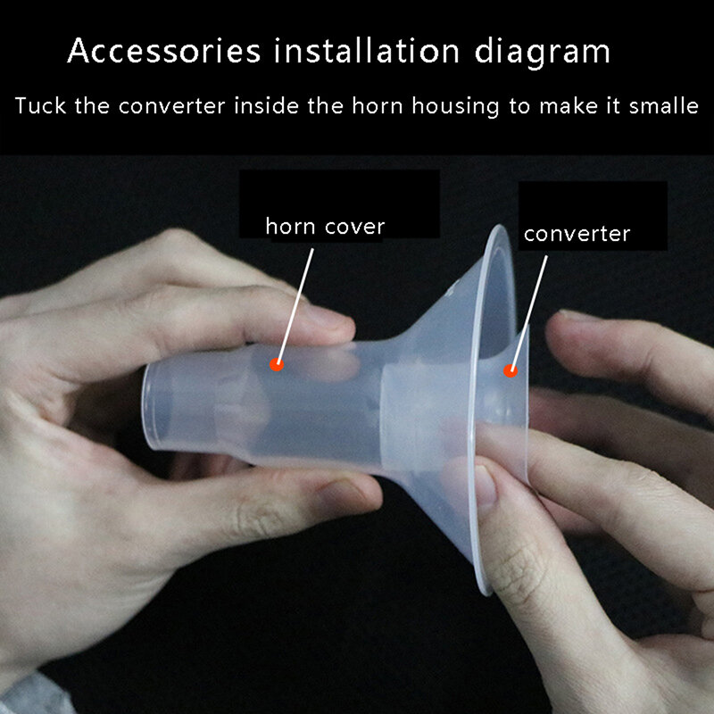 Siliconen Inserts Converter 15Mm 17Mm 19Mm 21Mm Voor Collectie Cup Wearable Borstkolf Accessoires Vervangende Onderdelen