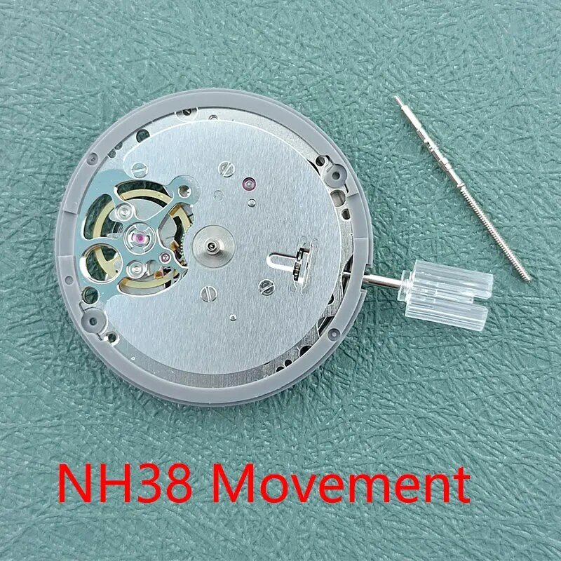 Movimento dell'orologio meccanico NH38 parti dell'orologio della serie NH3 Standard originale giapponese