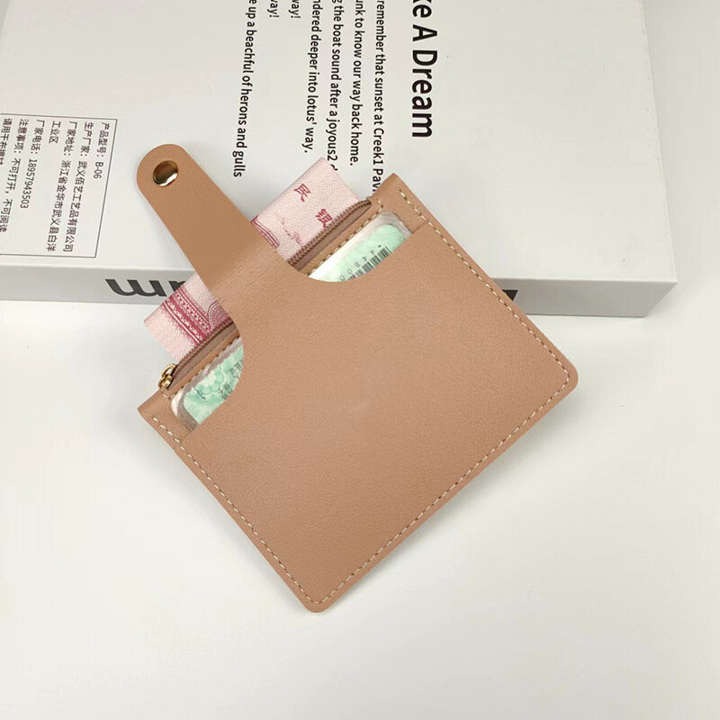 Fashion warna solid dompet penyimpan kartu kredit dompet Bus kartu PENUTUP UNTUK Wanita Pria dompet kecil dompet uang kantong perubahan