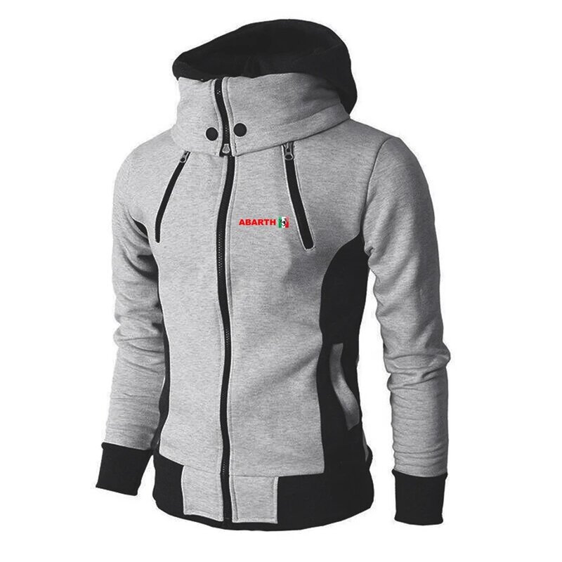 2024 Men's Abbasi Spring and Autumn Classic Best Selling Tri-color Hood Zipper High Quality Comfortable Jacket
