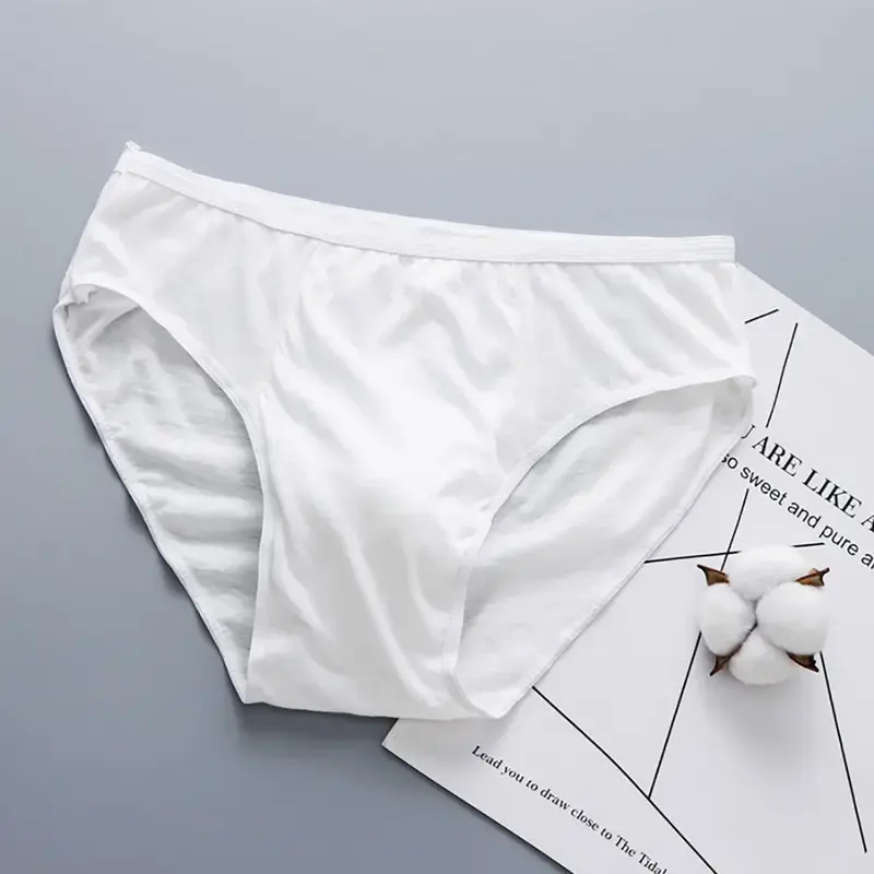 Cotton Disposable Brief Men'S Comfortable Breathable Trunks Underwear Smooth Seamless Tanga Hombre Panties Cuecas Calzoncillos