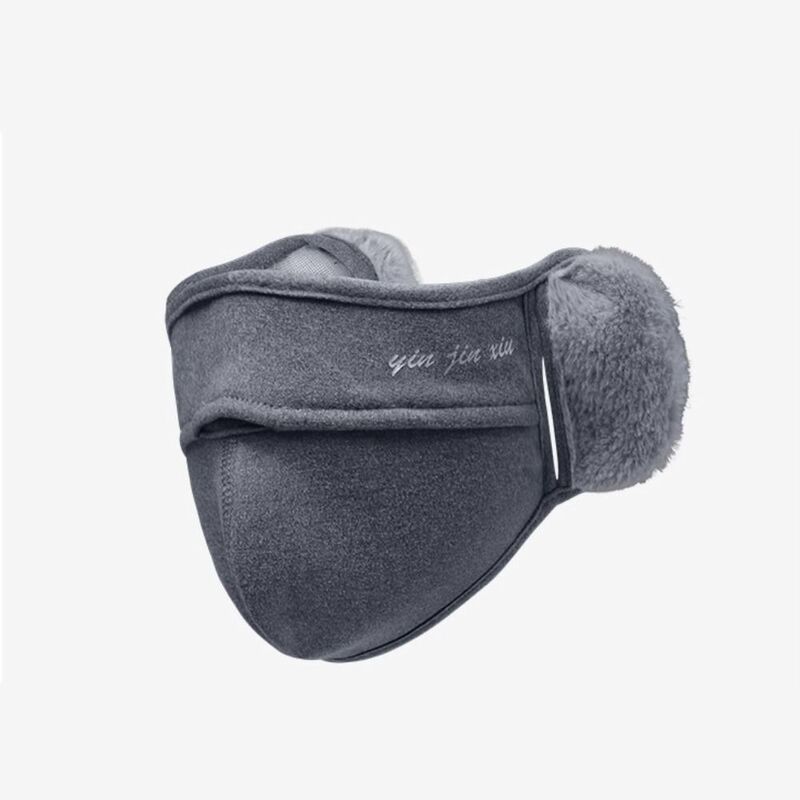 Fleece Earmuffs Mask Breathable Thermal Dustproof Winter Mask Windproof Ear Warmer Earflap Earflap Wrap Mask Male