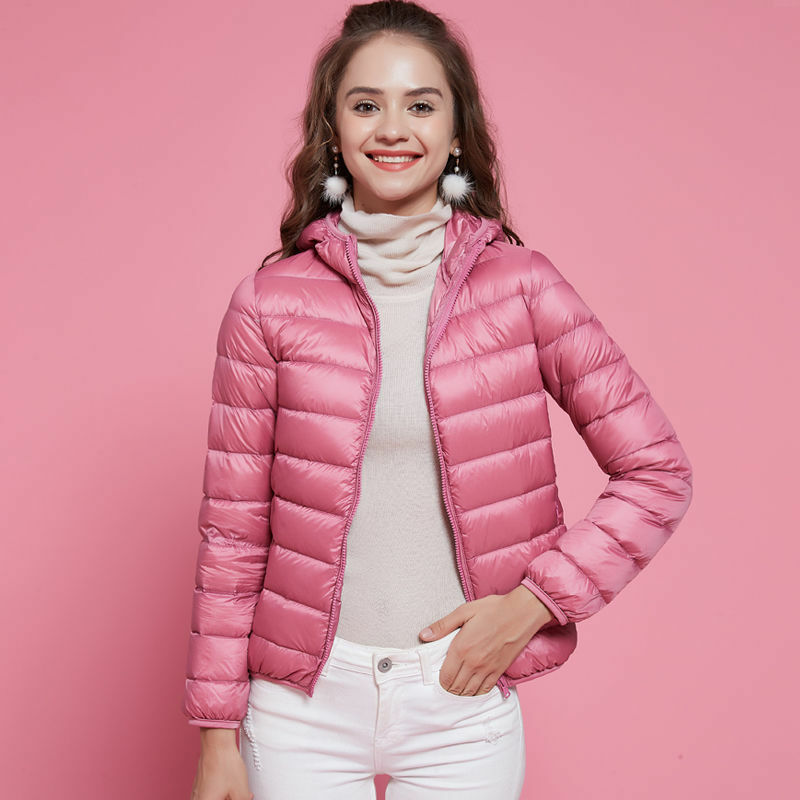 2023 Neuankömmling Daunen mantel für Frauen-leichte und dünne koreanische Stil kurze Jacke niedlich schöne Oberbekleidung leicht bequem