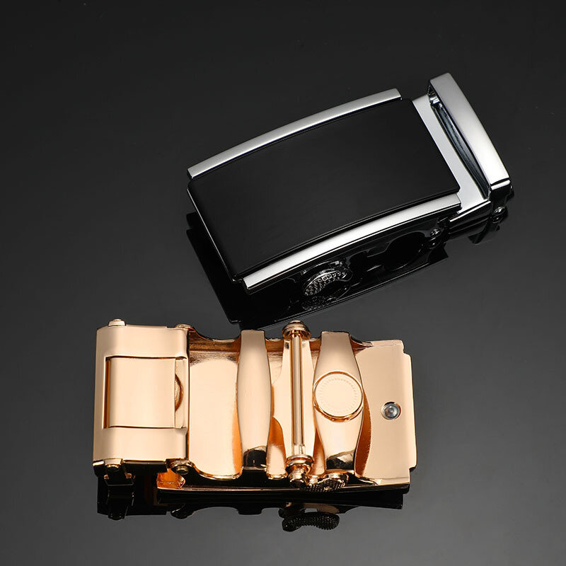 Cabeza de cinturón de 3,5 cm para hombre, hebilla automática de aleación de alta calidad, accesorios para Vaqueros, versión coreana, a la moda, para viaje de negocios, novedad