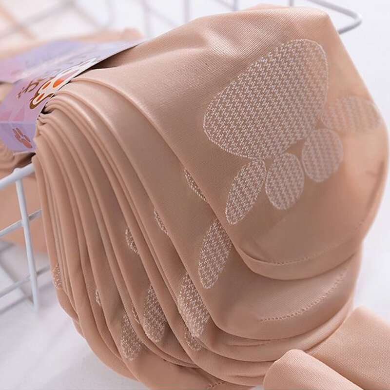 10Pairs مثير رقيقة جدا الحرير جورب النساء الكريستال شفافة الكاحل الجوارب الصيف غير مرئية تنفس الجوارب لينة المخملية قصيرة جورب