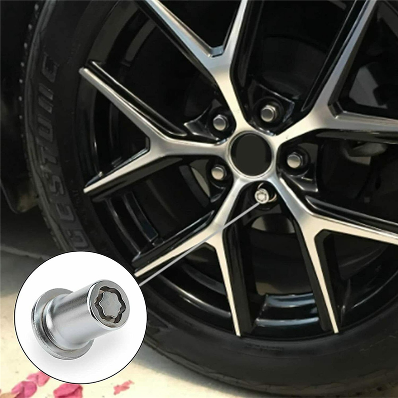 Untuk Toyota Lexus Alloy kunci roda Lug Nut Set untuk Anti Maling 00276-00901 0027600901 5 buah