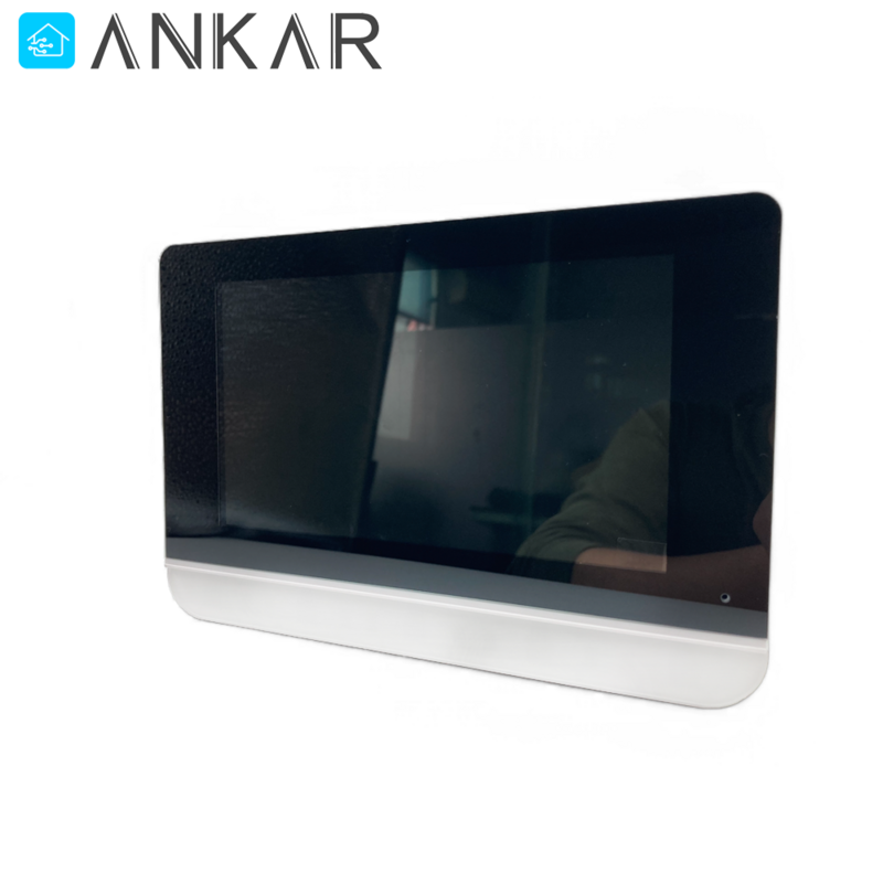 Ankartech-スマートWi-Fiビデオインターホン,7インチのタッチスクリーン,ビデオ入力