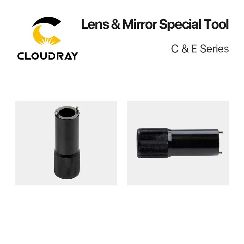 C & E 시리즈 렌즈 튜브 너트 제거를위한 Cloudray 렌즈 미러 제거 및 삽입 도구