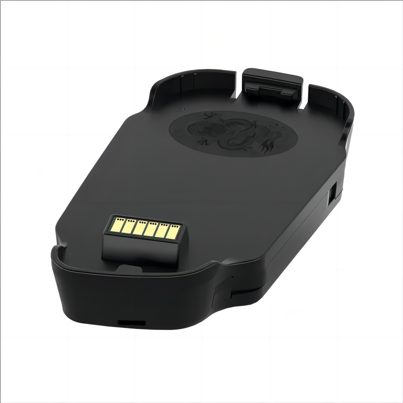 Auricular Bluetooth sem fio com bateria, Base de carregamento do capacete, Acessórios para capacete