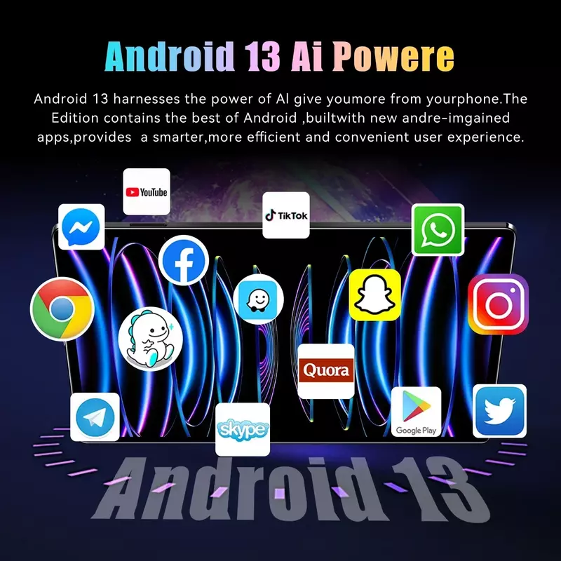 Pad 6 Pro Tablet Android, Versão Global, 11 ", HD, 4K, Android 13, 16GB + 1T, 10000mAh, 5G, Dual SIM, GPS, Bluetooth, mi Tablet, WiFi, Original, 2024