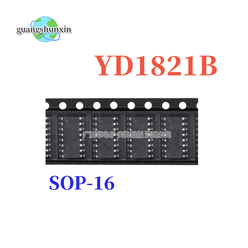 2-5PCS 100% New YD1821B EW3021B EW3021 YD1821 ( is 1821 = EW3021B ) sop-16 Chipset