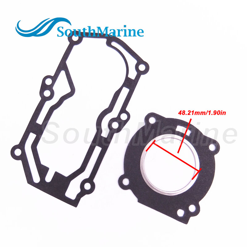 Boat Motor 309-87121-1/2 309-87121-3 309871211M/2M/3M Complete Cylinder Power Head Gasket Set for Tohatsu Nissan 2.5HP 3.5HP