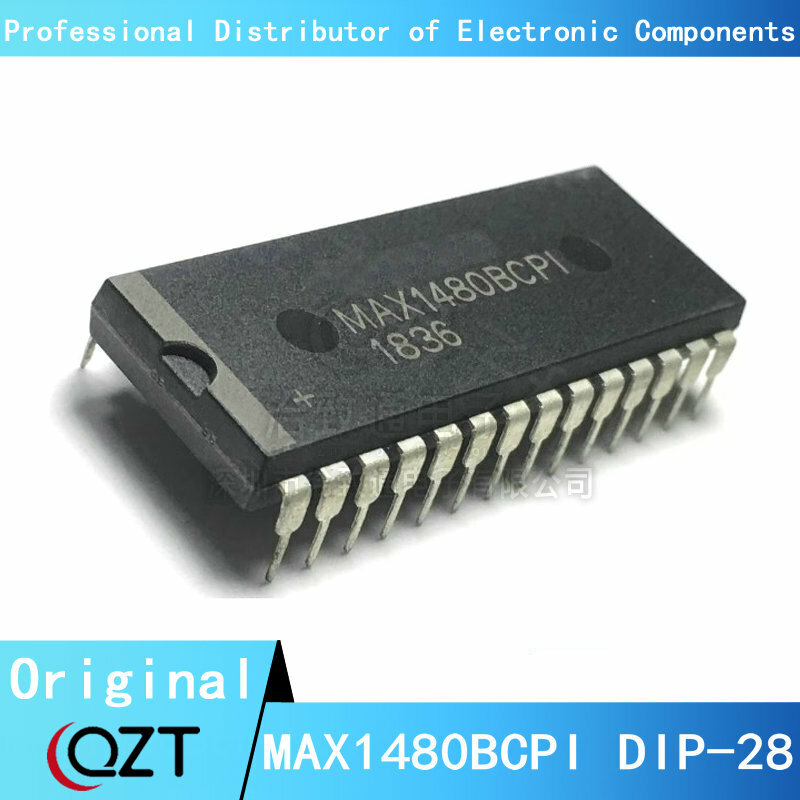 10 pz/lotto MAX1480 DIP28 MAX1480B MAX1480BC MAX1480BCP MAX1480BCPI DIP-28 chip nuovo spot