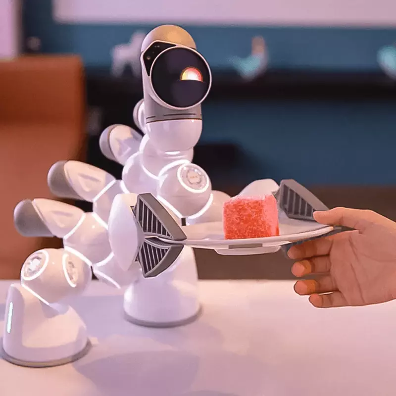 ClicBot-Robot inteligente Modular para niños y adultos, juguete electrónico de empalme de escritorio, Programa de inteligencia artificial, rompecabezas, regalo de Navidad