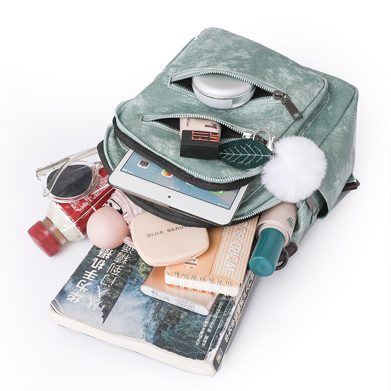 Винтажная женская сумка из мягкой кожи, школьный ранец большой вместимости, модный дизайнерский дорожный портфель для книг