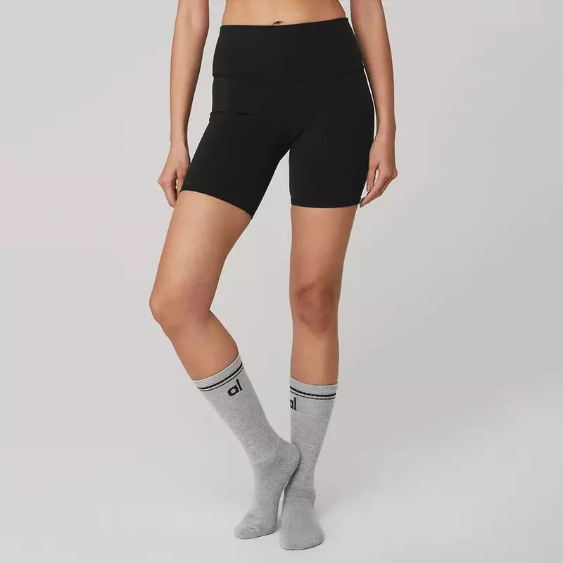 AL Fashion Stree-Calcetines de algodón para hombre y mujer, medias deportivas de longitud hasta el tubo, ideales para Yoga y ocio, ideal para las cuatro estaciones