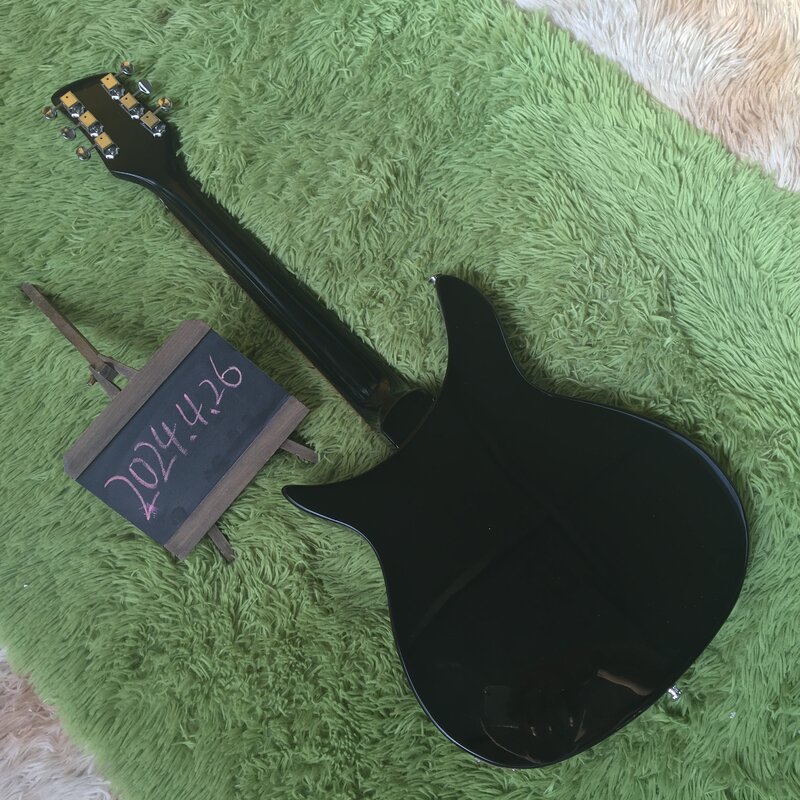 free shipping 6 strings black electric guitar 325 guitar in stock order immediately guitars Mahogany body guitarra