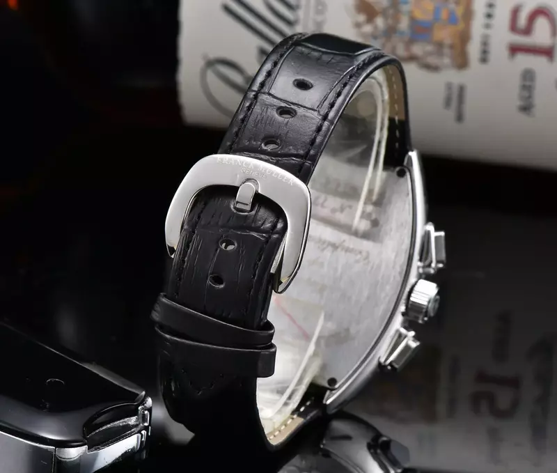 Luxury Automatic Mechanical Watches For Men WristWatch Tourbillon Skeleton Wrist Clock Male Tonneau Man Wristwatch