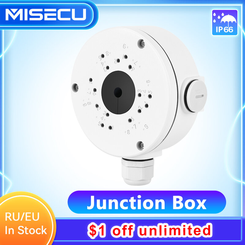Misecu Waterproof Junction Box For 629EBP 669BP PT629 IP Camera Brackets CCTV Accessories For Cameras