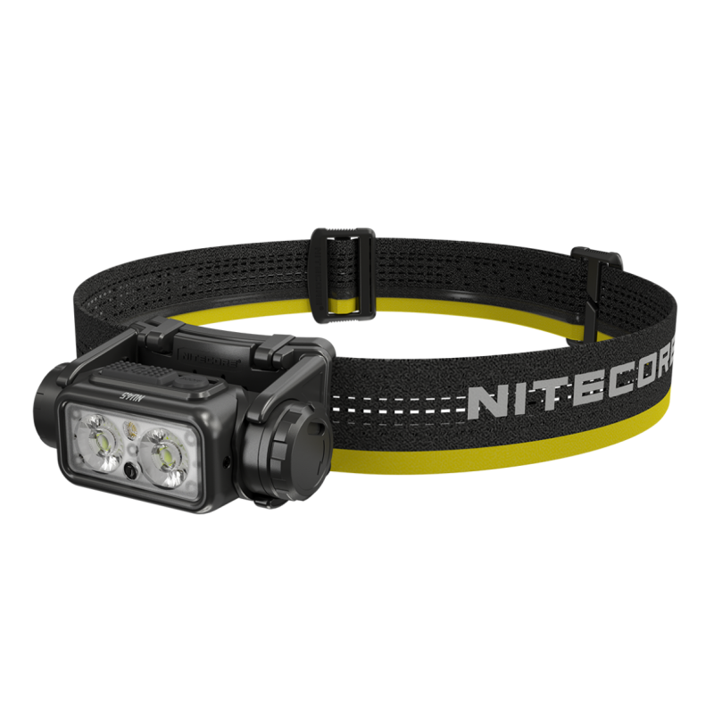 NITECORE NU45 1700Lumens LED 8 x NiteLab UHE LEDs Beam color White Light, Red Light Rechargeable HeadLamp Hiking/Trekking,