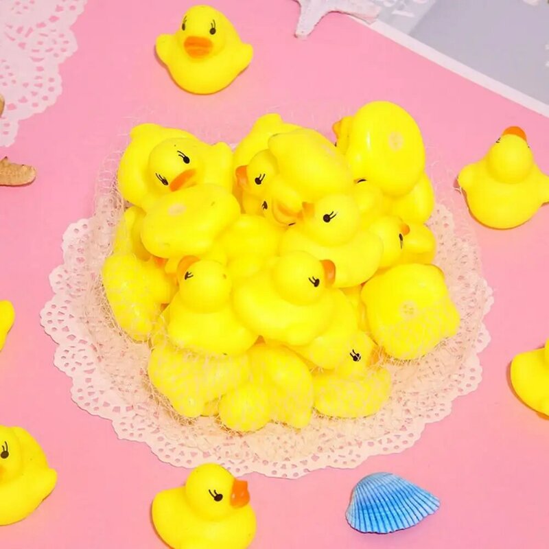 Sound-Making Duck Toy para crianças, Squeaky Duck Bath Toy Set, Audição das crianças para Casa