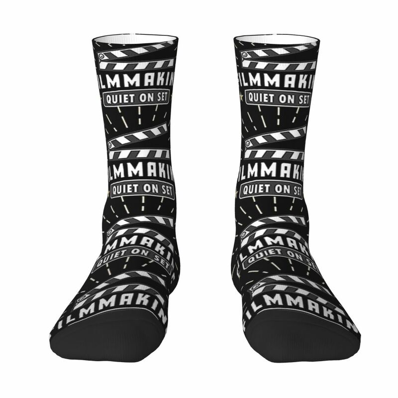 Всесезонные короткие чулки для кинофильмов, тихий набор носков в стиле Харадзюку, Смешные длинные носки в стиле хип-хоп для мужчин и женщин, подарок на день рождения