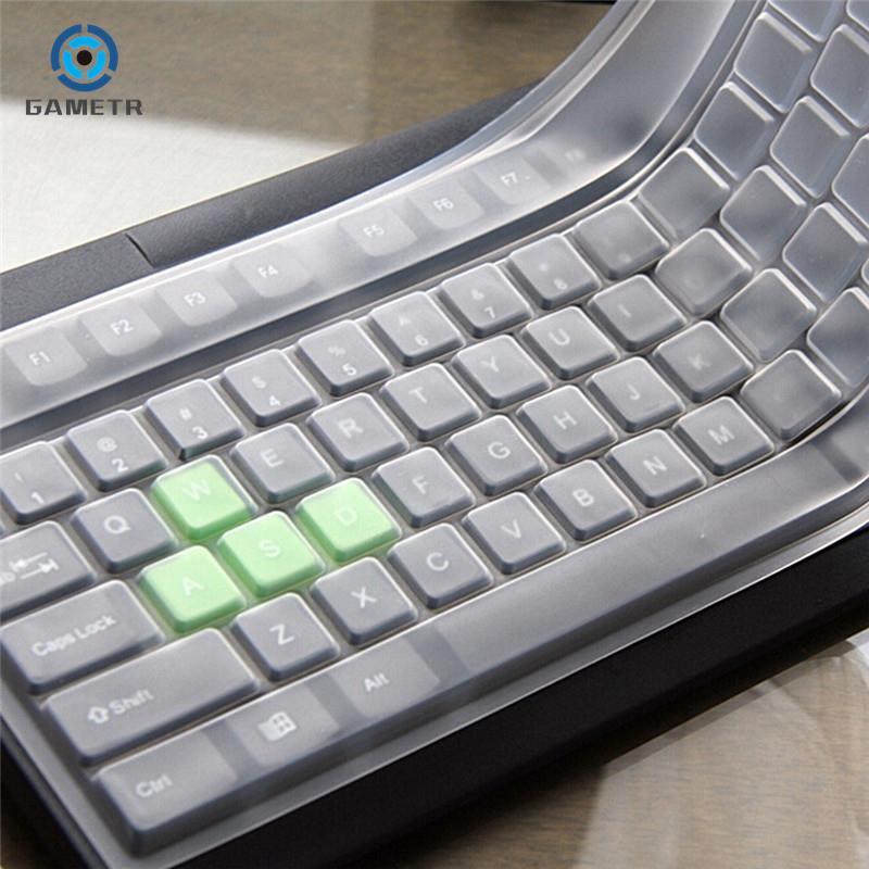 1pc universal silicone desktop computador teclado capa protetor de pele filme capa