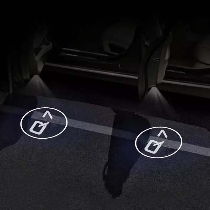 جهاز عرض ترحيبي بباب السيارة بمصباح ليد ، شعار ظل شبح أودي Q7 ، الديكور ، ، ، من من من من من من من نوع LED ، أضواء ، من من من من من نوع LED ، 2