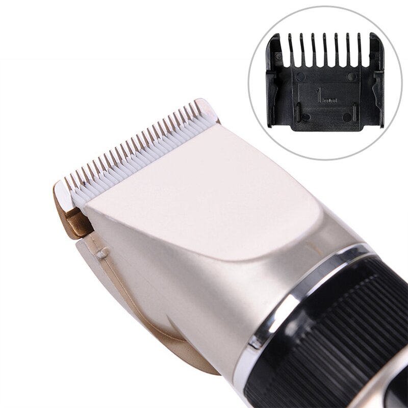 Elektryczny przycinak akcesoria, 4 szt. Ogranicznik przycięcia do przystawki z końcówką z końcówką do fryzjera (3mm,6mm,9mm,12mm)
