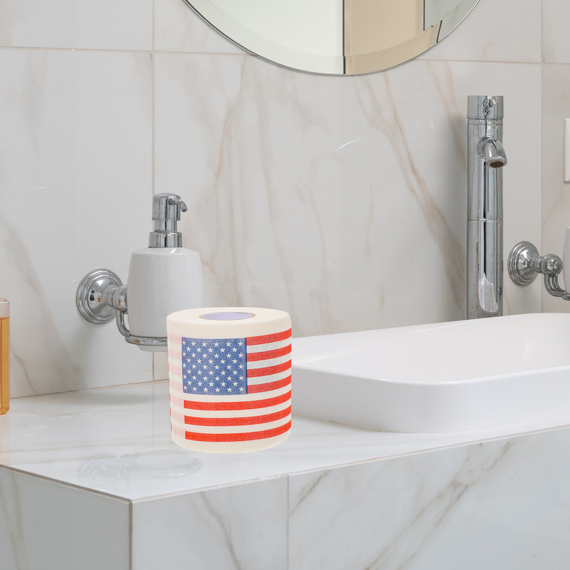 American Feel-Rouleau de papier toilette, Papier de soie, HOToilet, Imprimé, Souple