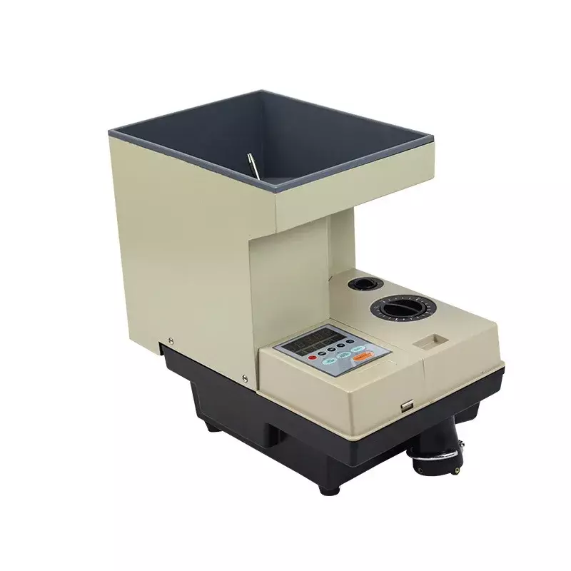 CS-400 Coin Sorting Machine 1000-1500 sheets/m High-Speed Banknote Counter Automatic Electronic Coin Sorting Machine Equipment