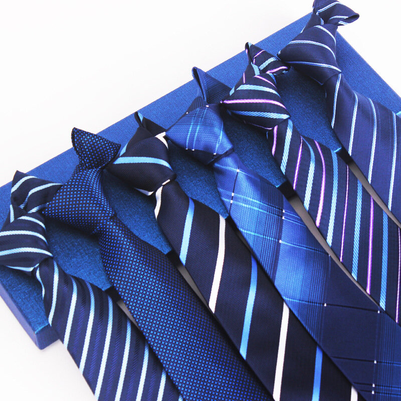 Colori misti all'ingrosso 2023 nuovo stile cravatta Gif da sposa nero solido accessori per abiti da uomo adatti al Business