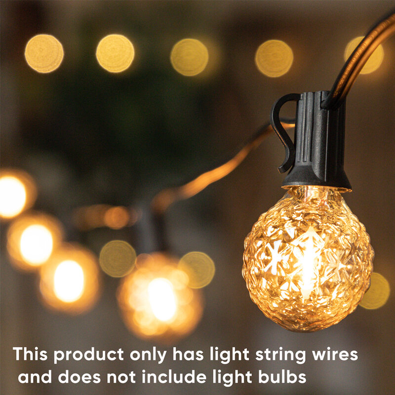 String Light E12 prese C7 Base cavo elettrico EU 220V US 110V lampada tenere collegabile impermeabile matrimonio decorazione natalizia
