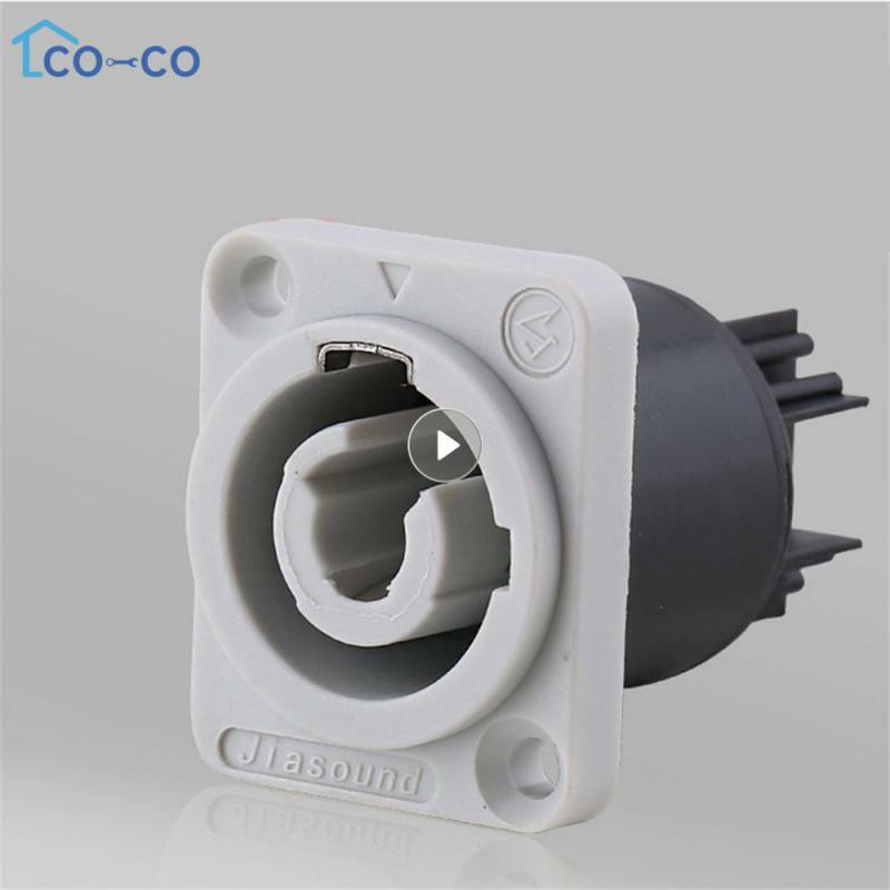 1pc 20A Powercon Chassis Connector 3 Pin NAC3MPA-1 NAC3MPB-1 Female Socket Terminals For Electric Drill LED Screen Stage Lights