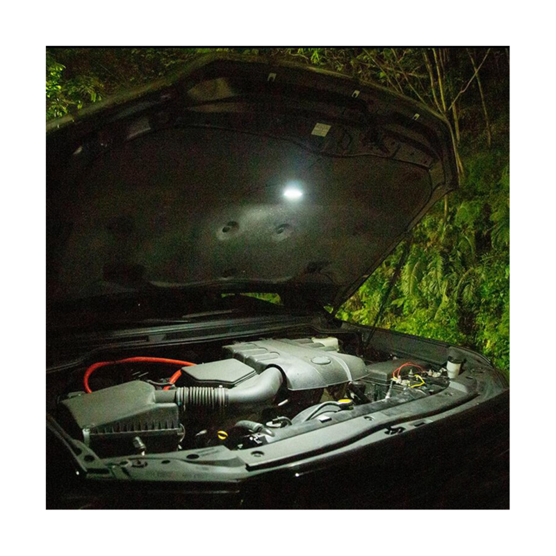 LED de moteur sous le capot de voiture avec interrupteur de commande, auxiliaire de maintien du moteur du véhicule, Toyota Land Cruiser LC200 2008-2020