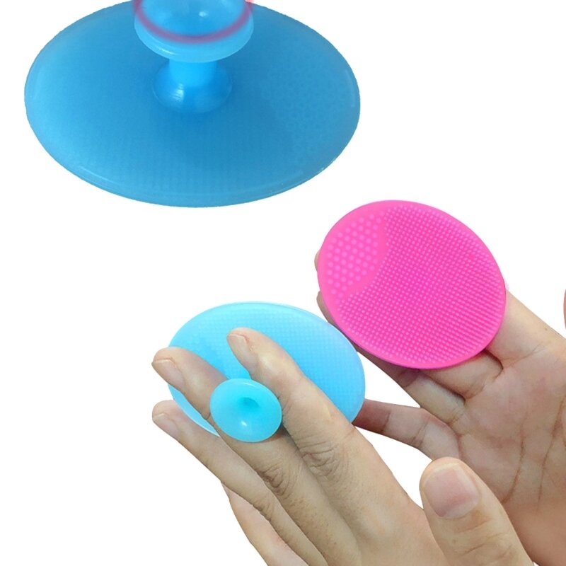 Silikonowa szczotka do kąpieli dla niemowląt/szczotka do złuszczania i masażu/miękkie dzieci