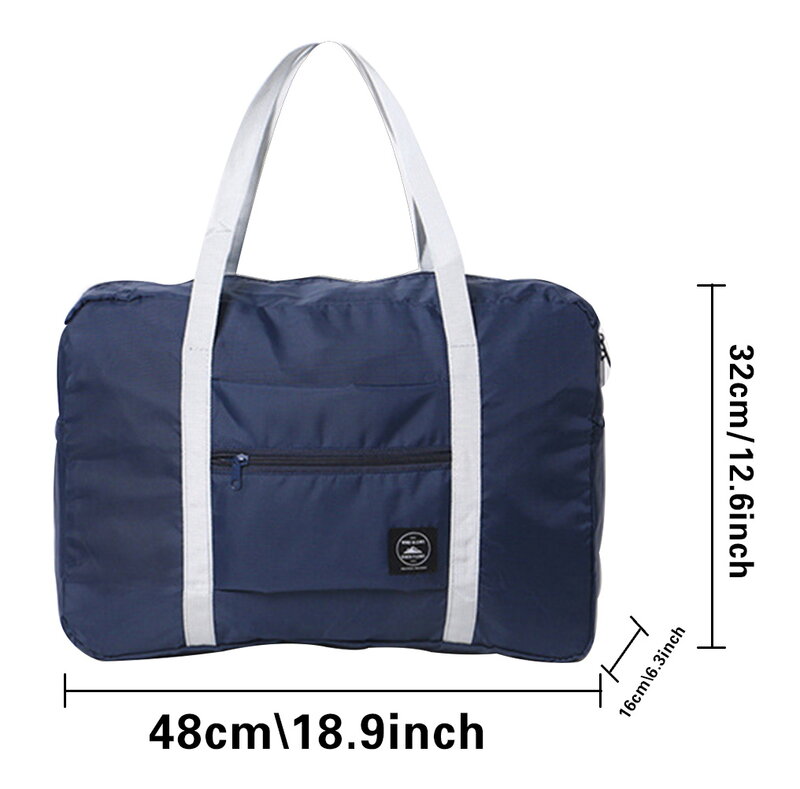 Tas Travel portabel lipat, tas penyimpanan kapasitas besar, tas maskapai, tas tangan perjalanan multifungsi